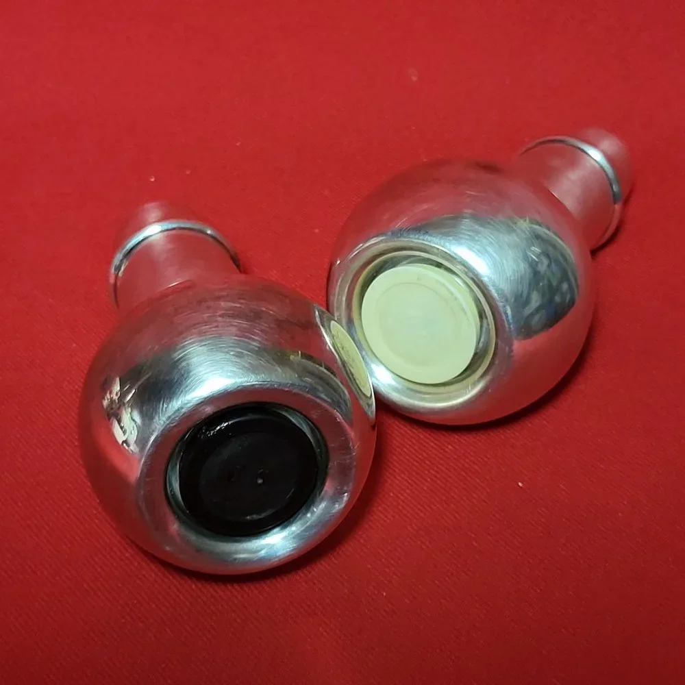 Vintage International Silver Silverplate Salt and Pepper Shakers with Original I